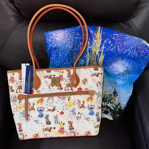 Dooney & Bourke | Bags | Disney Dogs Dooney Bourke Santa  display picture 2